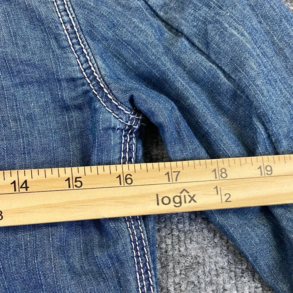 Seven7 Girls' Blue Denim‎ Button-Up Jacket